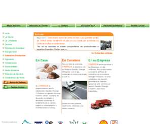 dinergia.com: ::DINERGIA:: GASOLEOS A DOMICILIO MALAGA :: GASOLEO CALEFACCION :: BIODIESEL :: GASOIL :: ENERGIA SOLAR :: APARATOS SURTIDORES :: SUMINISTRO DE GASOLEOS EN MALAGA :: LUBRICANTES Y ACEITES :: HIDROCARBUROS
Dinergia es el distribuidor de gasóleos y biodiesel en la provincia de Málaga. Distribuimos Gasoleo A, B también para calefacción Biodiesel de alta calidad. Somos pioneros en Málaga y ofrecemos a nuestros clientes un servicio de alta calidad