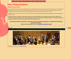 oare-string-orchestra.org: Oare String Orchestra
The Home page of Oare String Orchestra