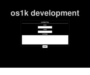 os1k.com: os1k development
os1k development - custom web applications