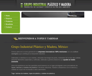 topesdeplastico.com: topes, tarimas, hule reciclado, Tarimas de Madera, Tarimas de Madera Recicladas, Tarimas de Madera para Exportación Toluca
Grupo Industrial Plástico, Tarimas de madera, Topes para estacionamientos, tarimas, resistencia, flexibilidad, no se rompen,hule reciclado, Tarimas de Madera, Tarimas de Madera Recicladas, Tarimas de Madera para Exportación, Toluca, Metepec, DF Mexico