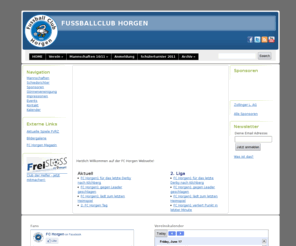 fchorgen.ch: Fussball Club Horgen
Fussballverein FC Horgen, Zürich,