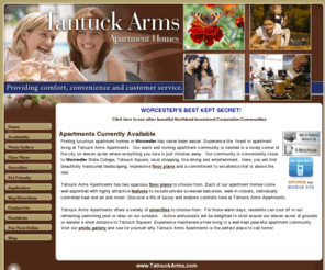 tatnuckarms.com: Worcester Massachusetts Apartments - Home - Tatnuck Arms
Worcester Massachusetts Apartments at Tatnuck Arms. View Photos, Virtual Tours, Floor Plans.