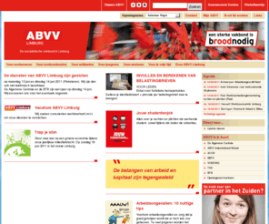 abvvlimburg.be: Startpagina | ABVV Limburg
ABVV Limburg
vakbond