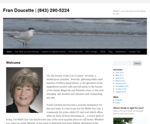 frandoucette.com: Fran Doucette |  (843) 290-5224: Welcome
