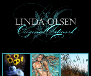 lindaolsenart.com: Linda Olsen Original Photographs and Mermaid Paintings
Photographic Artwork and Original Paintings by Linda Olsen, Specializing in mermaids, underwater, beach and coastal art. Her mermaid paintings originals and limited edition prints available.