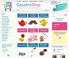 gasztroshop.hu: Gasztroshop
Konyhai eszközök és szakácskönyvek webáruháza