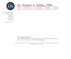 goshendentist.com: Goshen Dentist, Dr. Douglas A. Stanley, DDS
Goshen dentist Dr. Douglas A. Stanley, DDS has provided family dentistry in Elkhart County since 1989. Visit us at 1213 W. Lincoln Ave in Downtown Goshen or call (574)533-6911.