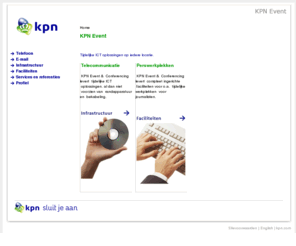 kpn-event.com: KPN Conferencing - Vergaderen, samenwerken en presenteren op afstand
Vergaderen, samenwerken en presenteren op afstand. KPN Event & Conferencing is dé specialist op het gebied van conferencing. 