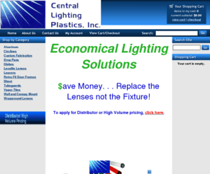 lensguys.com: Central Lighting Plastics, Inc.
We are a real brick and mortar warehouse, distribution, fabrication, and sales office with over fifteen years in the Lighting Lens, Louver, and Diffuser business.

Located in the western Chicago suburbs in Naperville Illinois (officially a Plainfiled address)
