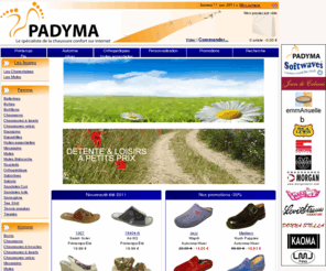 padyma.com: Chaussures PADYMA : chaussures confort, pantoufles, chaussons pour hommes et femmes
Padyma, le spécialiste de la chaussure confort, du chausson et de la pantoufle sur internet