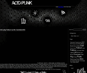 acidpunk.com: Acid Punk
Acid Punk Music community. Collection of songs, bands and Acid Punk news. The need for Acid Punk is here.