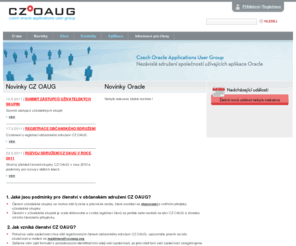 czoaug.org: CZ OAUG
CZ OAUG - czech oracle application user group