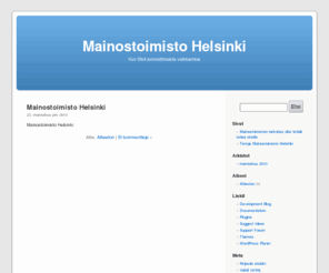 mainostoimistohelsinki.net: Mainostoimisto Helsinki - Paras
Kun etsit huippuosaamista Mainostoimisto Helsinki hakusanalla, saat meidän käyttöösi. Vuosien kokemus hyvistä mainoksista. Katso referenssit