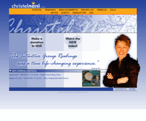 christelnani.net: Christel Nani [Home Page]
Christel Nani RN - Medical Intuitive. Official Website