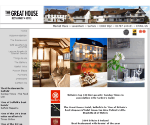 The Great House Hotel And Restaurant Lavenham Suffolk The Great House Hotel And Restaurant Lavenham Suffolk