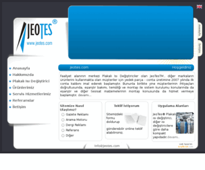 jeotes.com: Eşanjör Servisi - Plakalı Eşanjör - Jeotes Mühendislik
eşanjör servisi, plakalı eşanjör,üretimi ve plakalı ısı değiştiriciler konularında üretim, satış ve teknik servis hizmetleri veriyoruz.