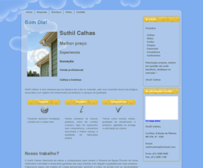 suthilcalhas.com: Calhas, rufos, chapas, chamines, condutor, cantoneirs
calhas rufos chapas chamines 