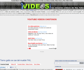 videosbeta.net: Youtube Videos Chistosos, Musica You Tube, Mejores Videos Graciosos, Videos Humor y Risa
Youtube Mejores Videos, Videos YouTube Graciosos, Videos Chistosos Youtube.com, You Tube Videos, Musica Youtube, Videos Magia, Videos Gratis, Videos Google, Videos Humor, Videos Risa