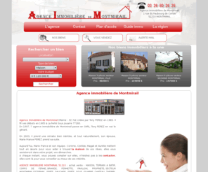 immobilier-montmirail.com: Agence immobilière Montmirail (Marne) - achat vente appartement corps de ferme, maison.
L'agence immobilière de Montmirail située dans la Marne saura trouver le bien immobilier vous correspondant : maison, terrain, appartement, corps de ferme.