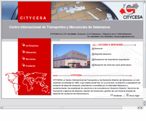 citycesa.com: Cámara de Comercio e Industria de Salamanca
Cámara de comercio e industría de Salamanca