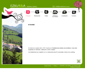 hostalezkurra.com: Hostal Rural EZKURRA Landa Ostatua. Ezkurra Navarra Nafarroa
Hostal Rural EZKURRA Landa Ostatua. Ezkurra Nafarroa Navarra