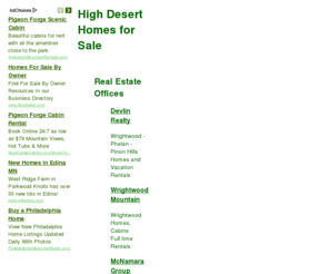 desertlink.com: High Desert Homes For Sale - Victorville, Hesperia, Apple Valley, Phelan, Pinon Hills, Barstow
Southern California High Desert Homes and Land for Sale