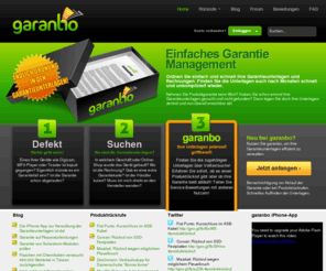garanbo.com: Einfache Verwaltung Ihrer Garantieunterlagen | garanbo
Einfache Verwaltung Ihrer Garantieunterlagen.