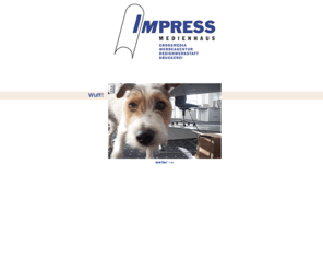 impress-medienhaus.de: Impress Medienhaus
Full Service unter einem Dach: Werbeagentur, Designwerkstatt, Druckvorstufe, Textildruck, Siebdruck, Offsetdruck, Frästechnik. Crossmedia - Wir zeigen Ihnen gerne, was wir alles für Sie realisieren können, und beraten Sie unverbindlich rund um alle Fragen moderner Medientechnik.