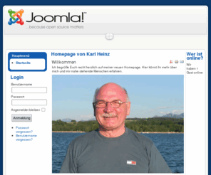 kh-neubauer.info: Homepage von Karl Heinz
Joomla! - dynamische Portal-Engine und Content-Management-System