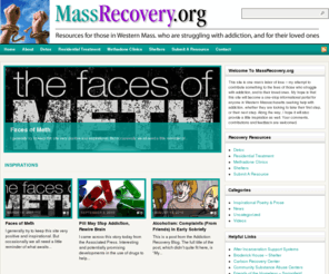 massrecovery.org: Massachusetts Addiction Recovery Resources
A one stop portal of resources for those struggling with addiction, and for their families