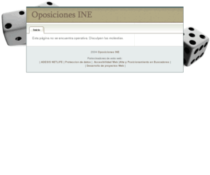 oposiciones-ine.com: Oposiciones Instituto Nacional de Estadistica ( INE )
Instituto Nacional de Estadistica  Oposiciones INE. Academia especializada en la preparacin de forma individualizada o mediante cursos impartidos por facultativos del INE y doctores en Economia.