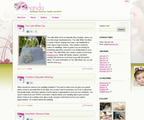 idobyamanda.com: 'I Do' by Amanda
Weddings, Showers, Parties, and More!