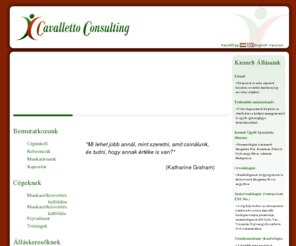 kulfoldiallas.net: Cavalletto Consulting International
Cavalletto,Consulting,álláskeresés,orvosi,állások,munkahely,munka,állás,gyógyszer,gyár,patika,fejvadász,cég