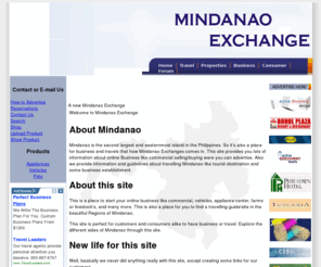 mindanaoexchange.com: Mindanao Exchange - Home
Visit Mindanao Exchange, Mindanao Philippines' online marketplace for residential, commercial, vehicles, appliance center, farms, livestocks, jobs properties and more. Buy and sell almost anything here in mindanao exchange now. make an advertisements., Mindanao Exchange - buy and sell or exchange properties. for sale properties. for sale items.