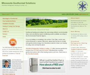 solarwindmn.com: Minnesota & Wisconsin Geothermal Heating & Cooling
How geothermal works and saves money and the planet at the same time. Geothermal heating and cooling is the best choice for Minnesota and Wisconsin.