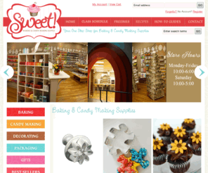 sweetbakingsupply.com: Baking & Candy Making Supplies — Sweet!
