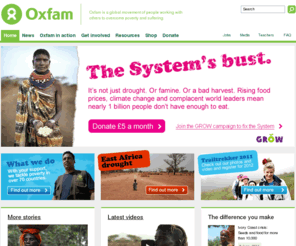 oxfam.org.uk: Oxfam GB | Leading UK charity fighting global poverty
Oxfam GB is a leading aid and development charity with a worldwide reputation for excellence and over 60 years of experience, working with partners in more than 70 countries.