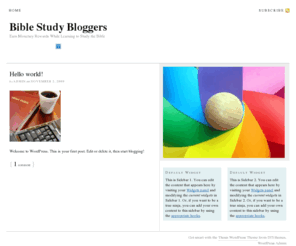 biblestudybloggers.com: Bible Study Bloggers — Earn Monetary Rewards While Learning to Study the Bible
Earn Monetary Rewards While Learning to Study the Bible