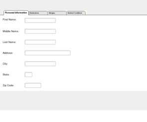 cpetersen.com: Medical Information  | Personal Information
input personal information