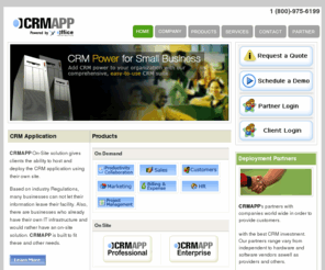 crmapp.com: CRM Application
CRM applications help to effectively integrate sales, marketing and customer support functions to maximize business interactions and improve customer relationships. Also find information on CRM software application and CRM enterprise application.