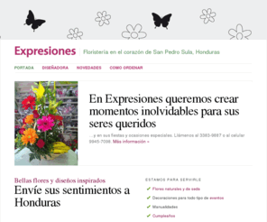 expresionesfloristeria.com: Expresiones | Portada
