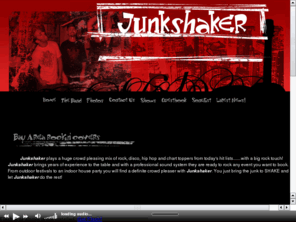 junkshaker.com: junkshaker - Home
bay area coverband 