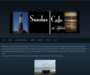 sundaecafeattybee.com: Sundae Cafe Tybee Island, Georgia - HOME
Sundae Cafe Tybee Island