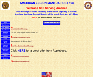 amlegion193mantua.com: American Legion Mantua Post 193 Homepage
American Legion Mantua Post 193