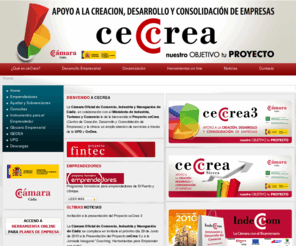 cecrea.es: Bienvenidos a ceCrea
ceCrea. Centro de Creación, Desarrollo y Consolidación de Empresas en la Bahía de Cádiz