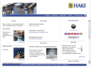 haki.com: HAKI International, Scaffolding and Weather Protection Systems | HAKI
HAKI International manufacture and market scaffolding and temporary weather protection.