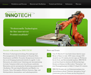 innotech-ht.com: INNOTECH Holztechnologien | Startseite
Ihr Partner in der Erforschung und Entwicklung neuer Materialien, Technologien und Software, deren begleiteter Anwendung und Markteinführung in der Holz- und Möbelindustrie. 