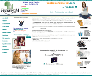 venteadomicile-vdi.com: VENTE A DOMICILE, vente à domicile, venteadomicile, vente a domicile
La vente a domicile, un métier passionnant, du simple complement de revenus à une véritable carrière avec frederic m