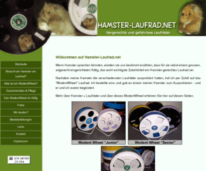 hamster-laufrad.net: Hamster-Laufrad.net --- tiergerechte und gefahrlose Laufräder
Laufräder Wodent Wheel Hamster