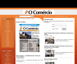 jornalocomercio.com: Jornal O Comércio | www.ocomercioweb.com.br
Jornal que abrange União da Vitória, Porto União e região.